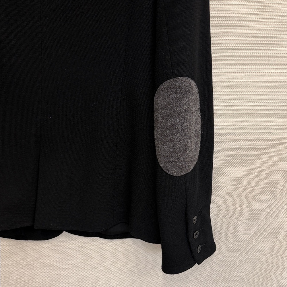 Ellen Tracy Black Blazer with Gray Accents - Picture 5 of 6